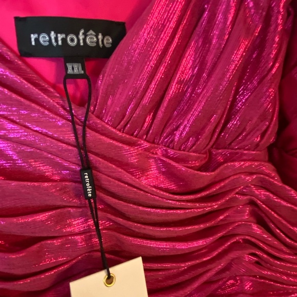 Metallic Pink Belle of the Ball Doss Dress (sold out online!) by Retrofête (NWT) - Picture 8 of 14